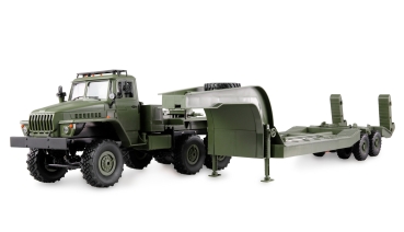 22671 URAL B36 MILITÄR LKW 6WD MIT TIEFLADER 1:16 RTR